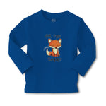 Baby Clothes Oh, for Sake! Fox Sitting Silently and Watching Boy & Girl Clothes - Cute Rascals
