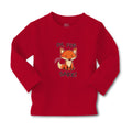 Baby Clothes Oh, for Sake! Fox Sitting Silently and Watching Boy & Girl Clothes