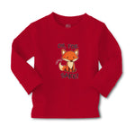 Baby Clothes Oh, for Sake! Fox Sitting Silently and Watching Boy & Girl Clothes - Cute Rascals