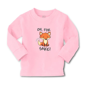 Baby Clothes Oh, for Sake! Fox Sitting Silently and Watching Boy & Girl Clothes