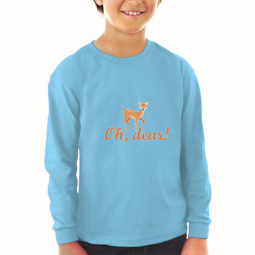 Baby Clothes Oh, Dear! Cute Spotted Fallow Female Deer Wild Animal Cotton