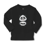 Baby Clothes Cute Panda Bear with Black Patches Around It's Eyes, Ears and Body - Cute Rascals