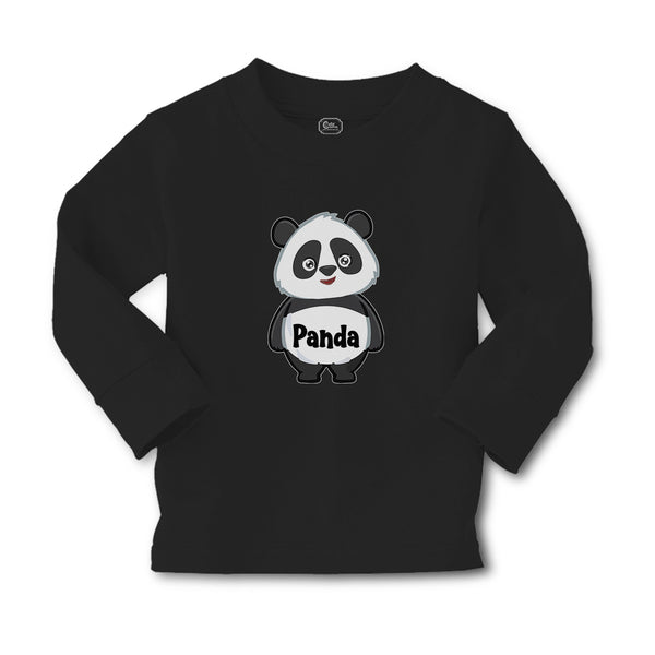 Baby Clothes Cute Panda Bear with Black Patches Around It's Eyes, Ears and Body - Cute Rascals