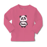 Baby Clothes Cute Panda Bear with Black Patches Around It's Eyes, Ears and Body - Cute Rascals