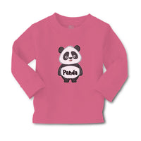 Baby Clothes Cute Panda Bear with Black Patches Around It's Eyes, Ears and Body - Cute Rascals