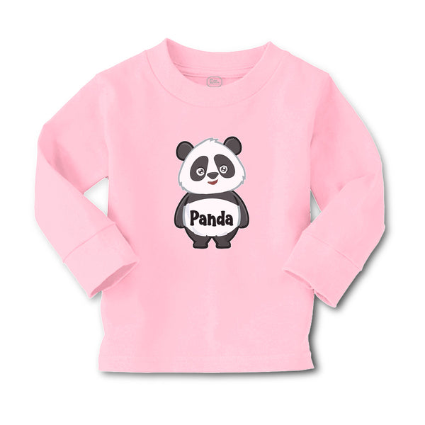Baby Clothes Cute Panda Bear with Black Patches Around It's Eyes, Ears and Body - Cute Rascals