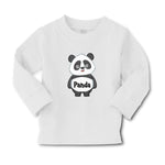 Baby Clothes Cute Panda Bear with Black Patches Around It's Eyes, Ears and Body - Cute Rascals