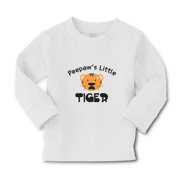 Baby Clothes Peepaw's Little Cute Tiger Head with Whisker Boy & Girl Clothes