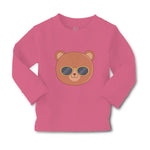 Baby Clothes Cute Bear Wearing Sunglass Toy Teddy Bear Face Boy & Girl Clothes - Cute Rascals