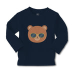 Baby Clothes Cute Bear Wearing Sunglass Toy Teddy Bear Face Boy & Girl Clothes - Cute Rascals
