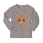 Baby Clothes Cute Bear Wearing Sunglass Toy Teddy Bear Face Boy & Girl Clothes - Cute Rascals