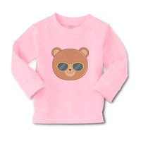 Baby Clothes Cute Bear Wearing Sunglass Toy Teddy Bear Face Boy & Girl Clothes - Cute Rascals