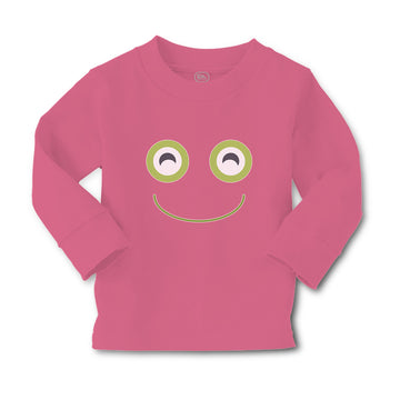 Baby Clothes A Frog Smile Expression Funny Face Boy & Girl Clothes Cotton