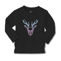 Baby Clothes Color Abstract Reindeer Head, Face and Horns Boy & Girl Clothes - Cute Rascals