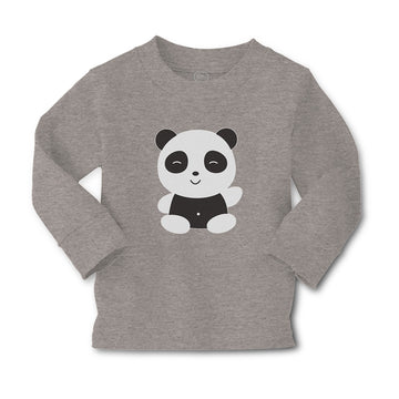 Baby Clothes Cute Panda Bear 2 Black Patches It's Eyes, Ears Body Cotton