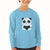 Baby Clothes Cute Panda Bear 2 Black Patches It's Eyes, Ears Body Cotton - Cute Rascals