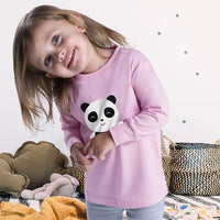 Baby Clothes Cute Panda Bear 2 Black Patches It's Eyes, Ears Body Cotton - Cute Rascals