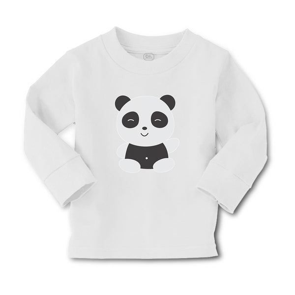Baby Clothes Cute Panda Bear 2 Black Patches It's Eyes, Ears Body Cotton - Cute Rascals