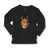 Baby Clothes Merry Christmas Cute Deer Wearing Scarf and Holding Star Cotton - Cute Rascals