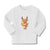 Baby Clothes Merry Christmas Cute Deer Wearing Scarf and Holding Star Cotton - Cute Rascals