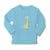 Baby Clothes Cute Giraffe Turning Side View with Closed Eyes Boy & Girl Clothes - Cute Rascals
