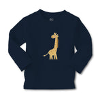 Baby Clothes Cute Giraffe Turning Side View with Closed Eyes Boy & Girl Clothes - Cute Rascals