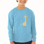 Baby Clothes Cute Giraffe Turning Side View with Closed Eyes Boy & Girl Clothes - Cute Rascals