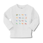 Baby Clothes Lovely Prehistoric Dinosaur Animal Figures Boy & Girl Clothes - Cute Rascals