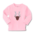 Baby Clothes Abstract Deer Head, Snout and Horns Boy & Girl Clothes Cotton - Cute Rascals
