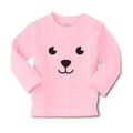 Baby Clothes Teddy Bear Gesture Face Boy & Girl Clothes Cotton