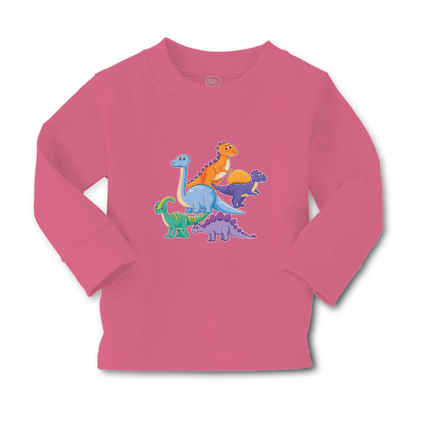 Baby Clothes Dinosaur Buddies Rex, Triceratops Stegosaurus Boy & Girl Clothes - Cute Rascals