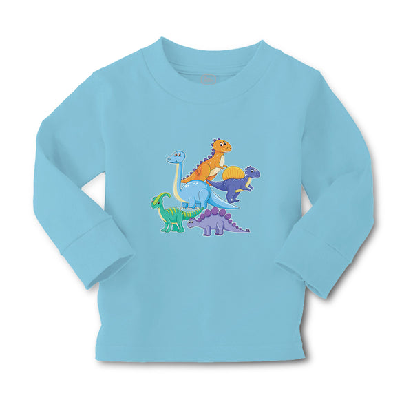 Baby Clothes Dinosaur Buddies Rex, Triceratops Stegosaurus Boy & Girl Clothes - Cute Rascals