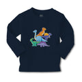Baby Clothes Dinosaur Buddies Rex, Triceratops Stegosaurus Boy & Girl Clothes