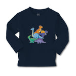 Baby Clothes Dinosaur Buddies Rex, Triceratops Stegosaurus Boy & Girl Clothes - Cute Rascals