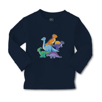 Baby Clothes Dinosaur Buddies Rex, Triceratops Stegosaurus Boy & Girl Clothes - Cute Rascals