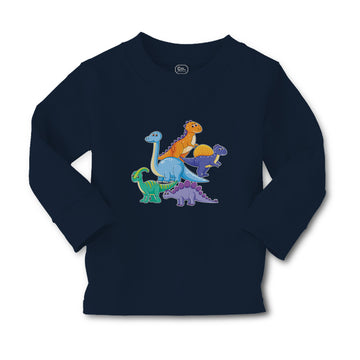 Baby Clothes Dinosaur Buddies Rex, Triceratops Stegosaurus Boy & Girl Clothes