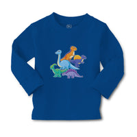 Baby Clothes Dinosaur Buddies Rex, Triceratops Stegosaurus Boy & Girl Clothes - Cute Rascals