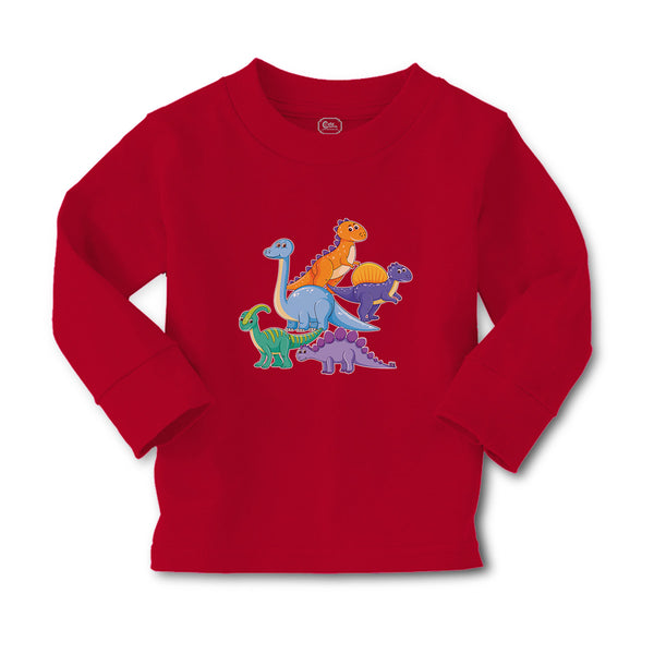 Baby Clothes Dinosaur Buddies Rex, Triceratops Stegosaurus Boy & Girl Clothes - Cute Rascals
