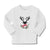 Baby Clothes Abstract Flowers Silhouette Deer Head with Horns Boy & Girl Clothes - Cute Rascals