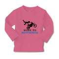 Baby Clothes Born to Motocross Sport Sports Motocross Boy & Girl Clothes Cotton