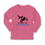Baby Clothes Born to Motocross Sport Sports Motocross Boy & Girl Clothes Cotton - Cute Rascals