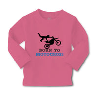 Baby Clothes Born to Motocross Sport Sports Motocross Boy & Girl Clothes Cotton - Cute Rascals