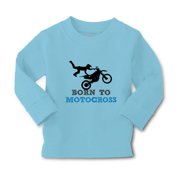 Baby Clothes Born to Motocross Sport Sports Motocross Boy & Girl Clothes Cotton - Cute Rascals