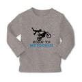 Baby Clothes Born to Motocross Sport Sports Motocross Boy & Girl Clothes Cotton