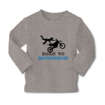 Baby Clothes Born to Motocross Sport Sports Motocross Boy & Girl Clothes Cotton - Cute Rascals