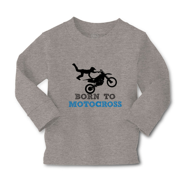 Baby Clothes Born to Motocross Sport Sports Motocross Boy & Girl Clothes Cotton - Cute Rascals