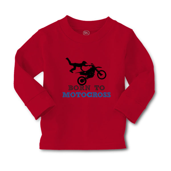Baby Clothes Born to Motocross Sport Sports Motocross Boy & Girl Clothes Cotton - Cute Rascals
