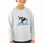 Baby Clothes Born to Motocross Sport Sports Motocross Boy & Girl Clothes Cotton - Cute Rascals