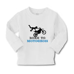 Baby Clothes Born to Motocross Sport Sports Motocross Boy & Girl Clothes Cotton - Cute Rascals