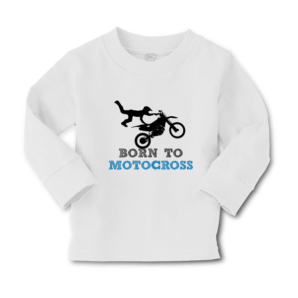 Baby Clothes Born to Motocross Sport Sports Motocross Boy & Girl Clothes Cotton - Cute Rascals